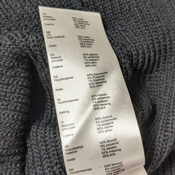 MAJE  Women's Long Sleeve Knit Sweater  Size M (US)  Black  NWOT - Picture 7 of 7